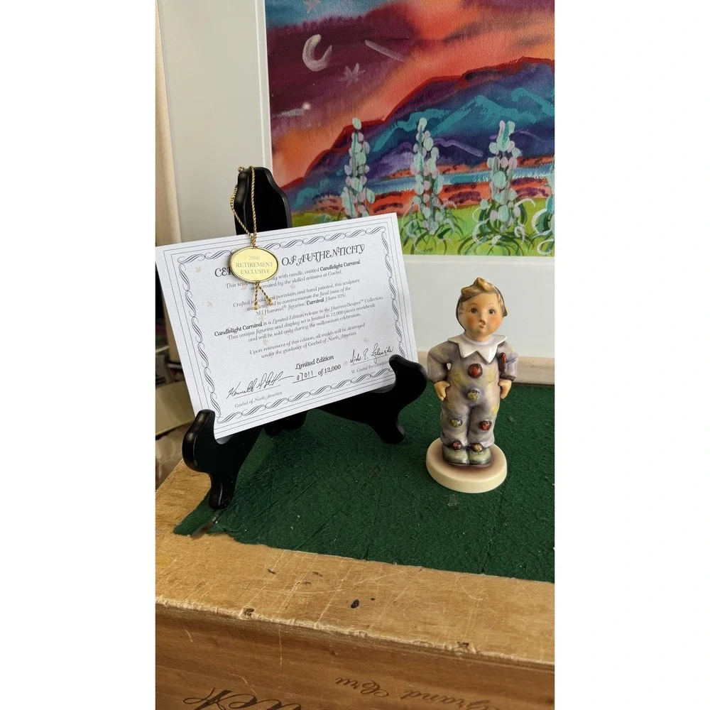 Hummel Candlelight Carnival Figurine 328 Limited Edition w/ COA Goebel Germany‎